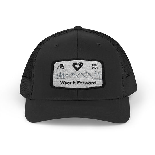 Wear It Forward - Mental Health Awareness Snapback Trucker Cap | Outdoor Adventure Hat, Gift for Nature Lovers, Casual Style, Everyday Wear, Camping Accessory