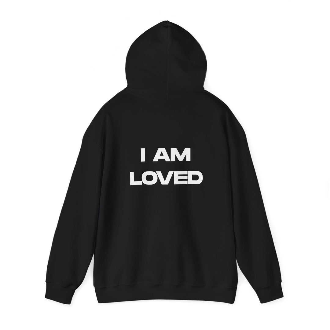 I AM LOVED Hoodie Jacket, Positive Affirmation and Self-Love Comfort