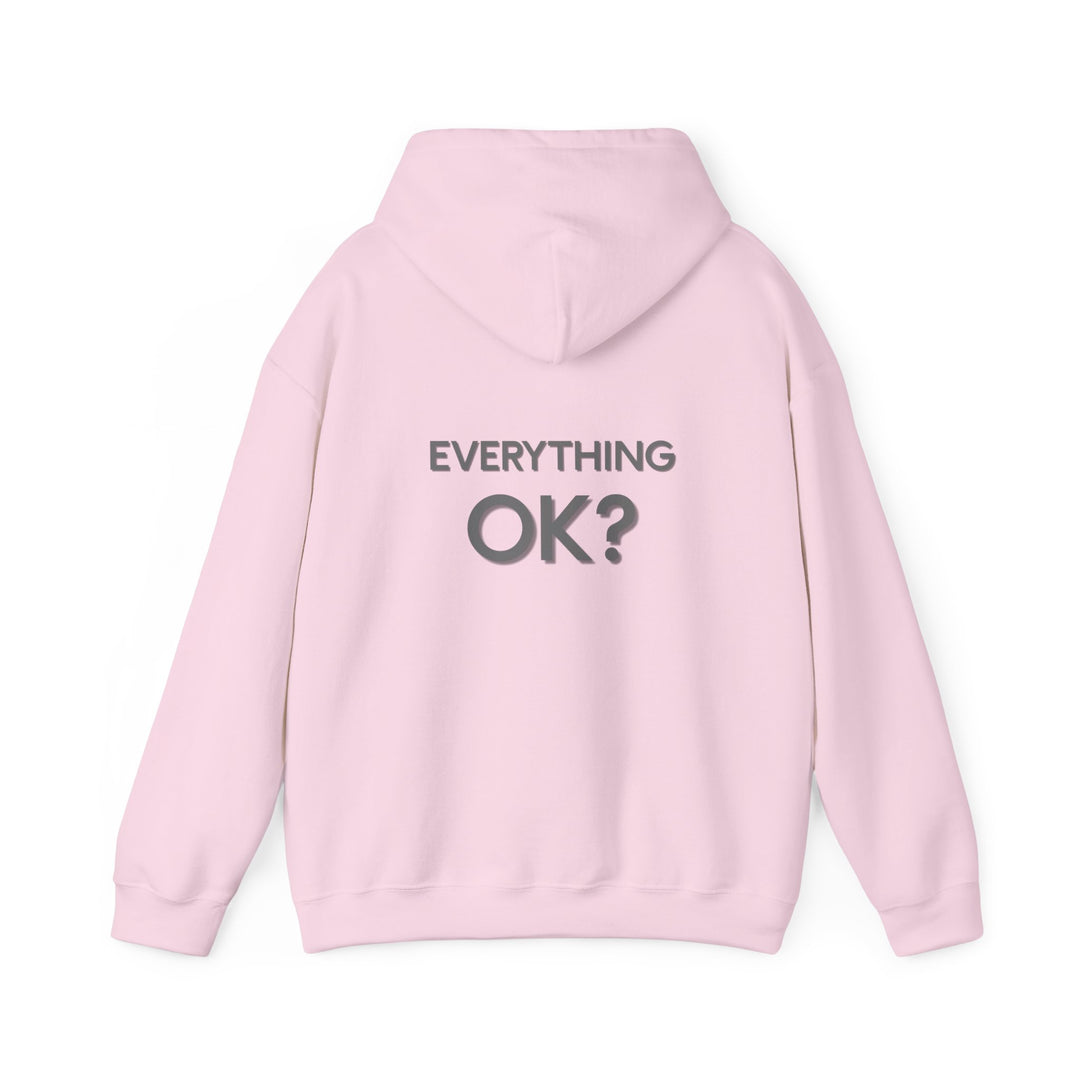 Everything Ok Hoodie, Simple Positive Statement Jacket