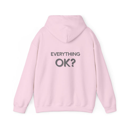 Everything Ok Hoodie, Simple Positive Statement Jacket