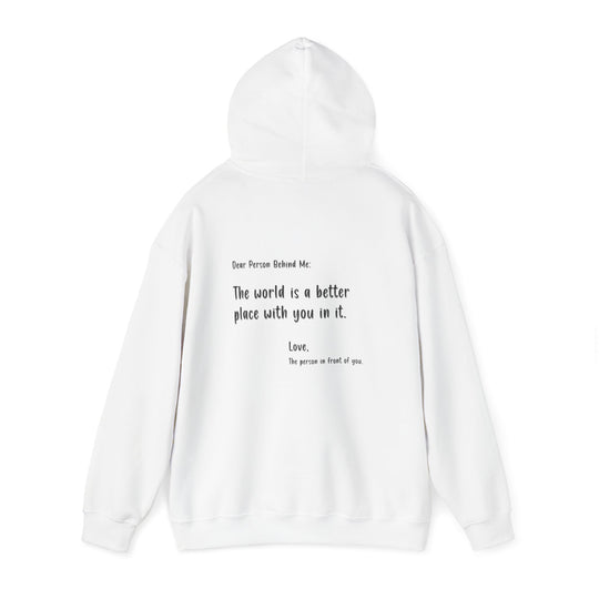 Better Place With You Hoodie, Loving Message Jacket