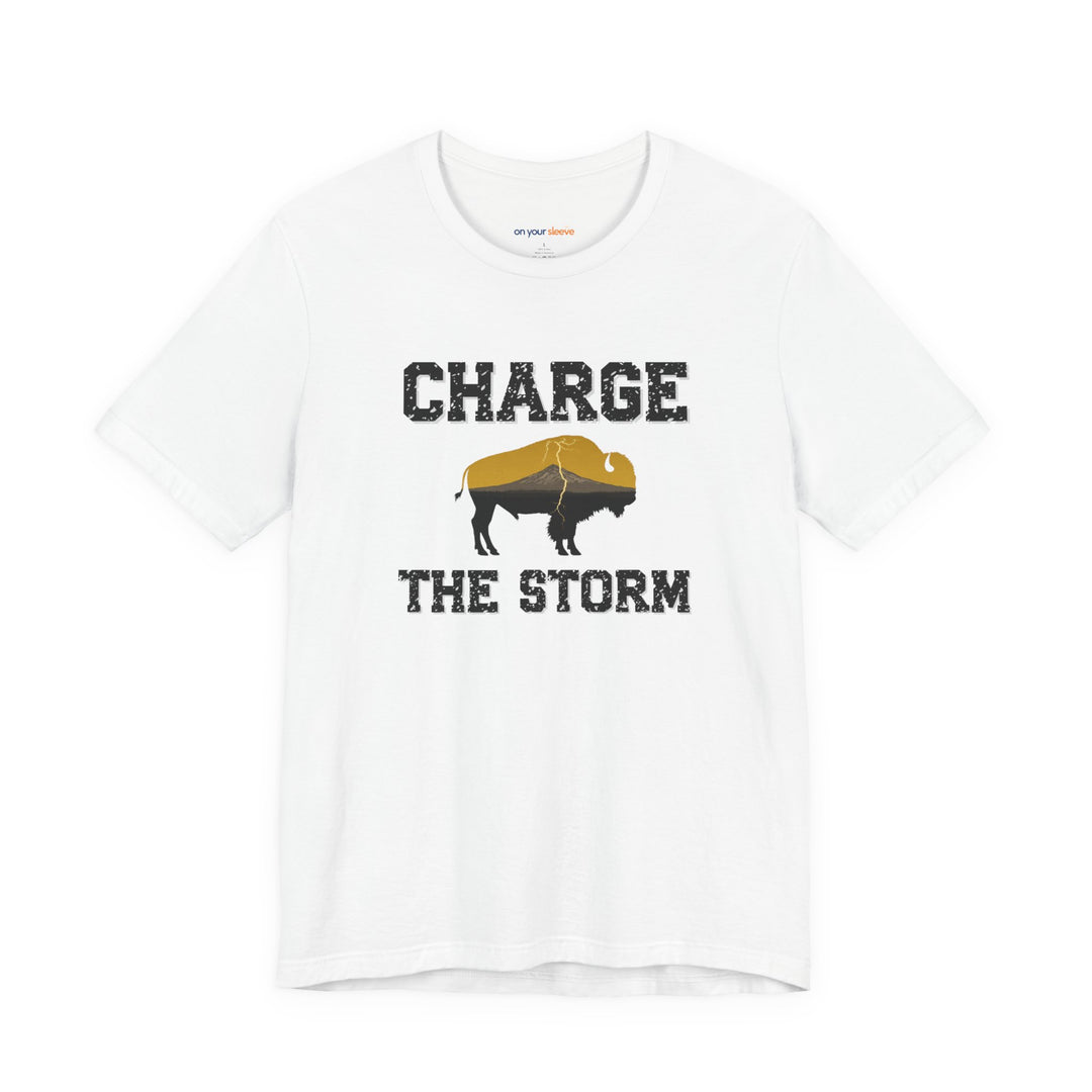 Charge The Storm T-shirt - a powerful reminder to lead with empathy and strength.