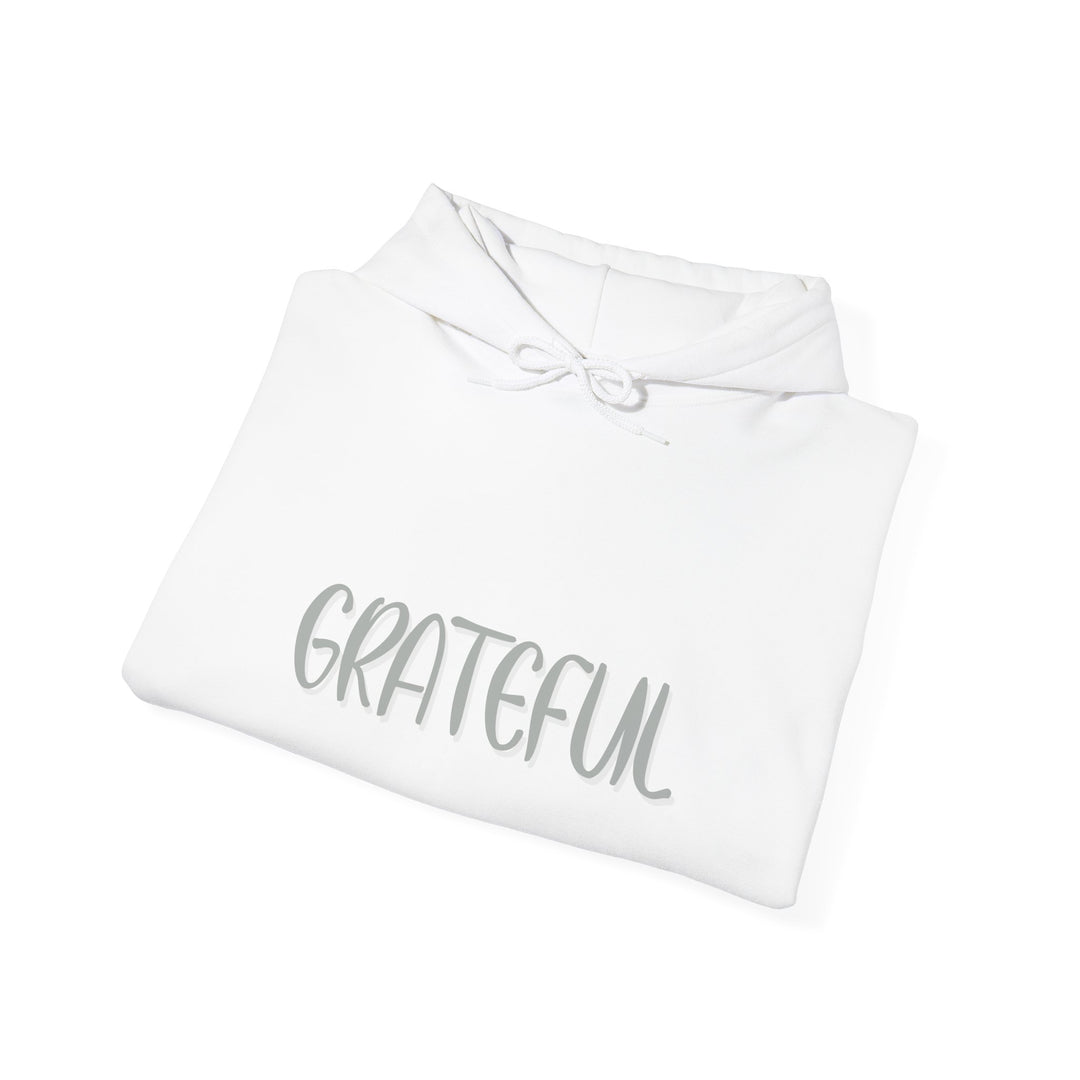 Grateful Heart Hoodie Jacket, Positive Affirmation Outerwear Gift