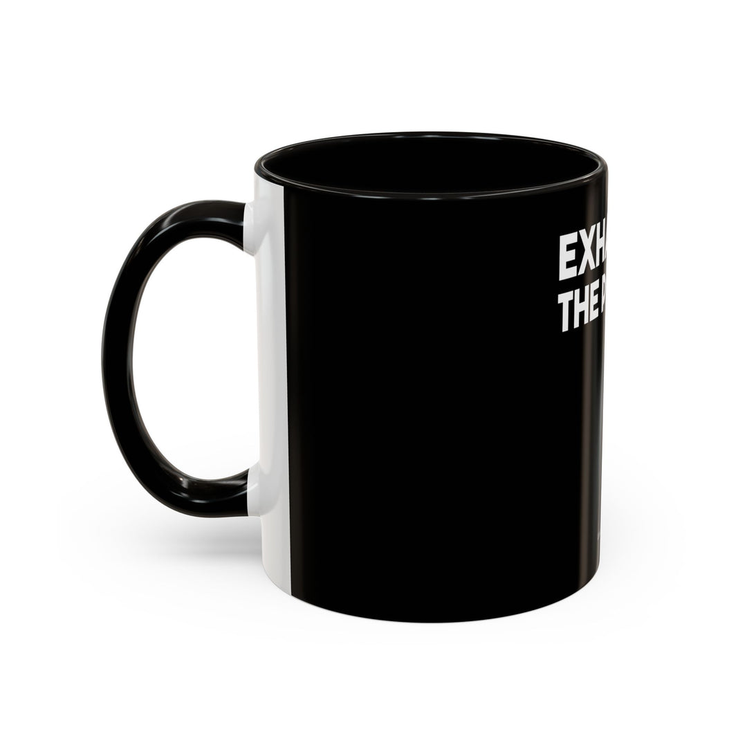 Exhale the Past, Inhale the Future – ORCA Coatings Ceramic Mug