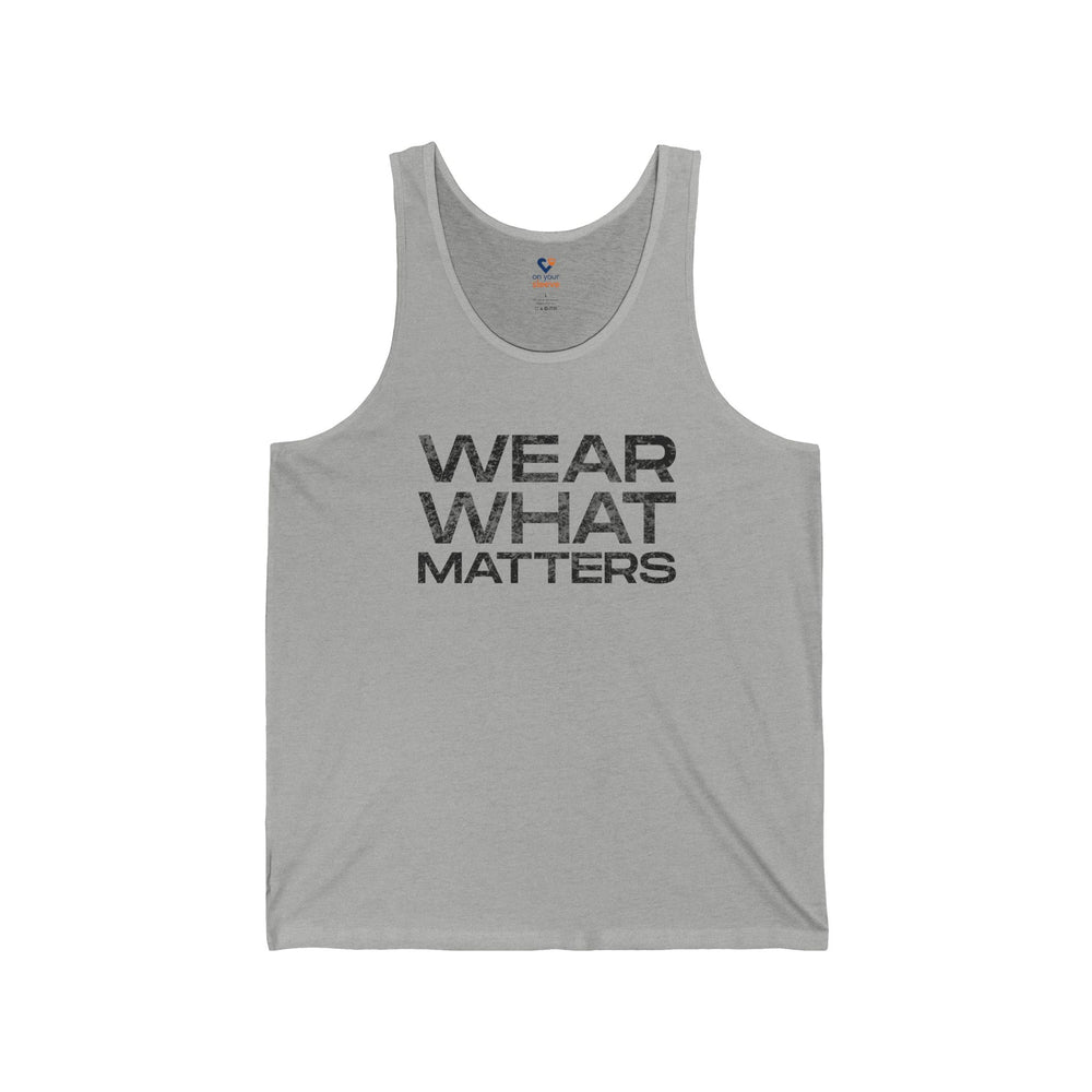 Wear What Matters - Mental Health Awareness Unisex Tank Top