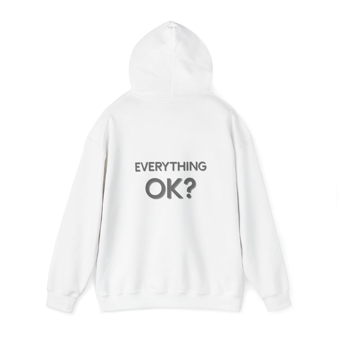 Everything Ok Hoodie, Simple Positive Statement Jacket