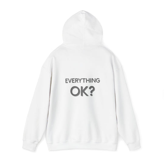 Everything Ok Hoodie, Simple Positive Statement Jacket