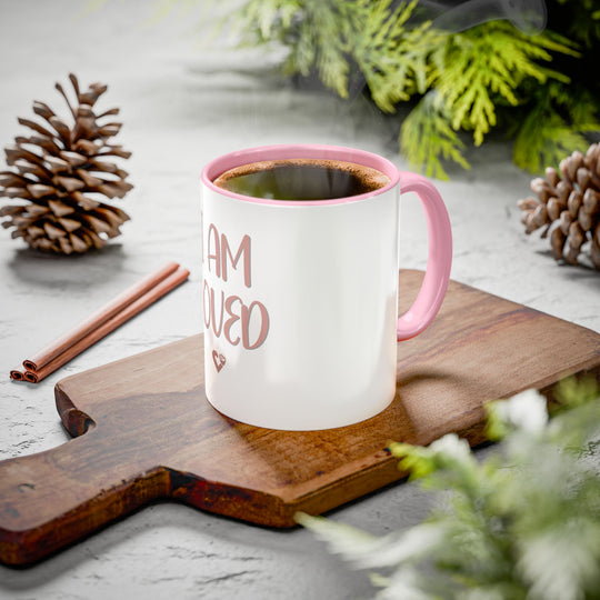 I AM LOVED – ORCA Coatings Ceramic Mug
