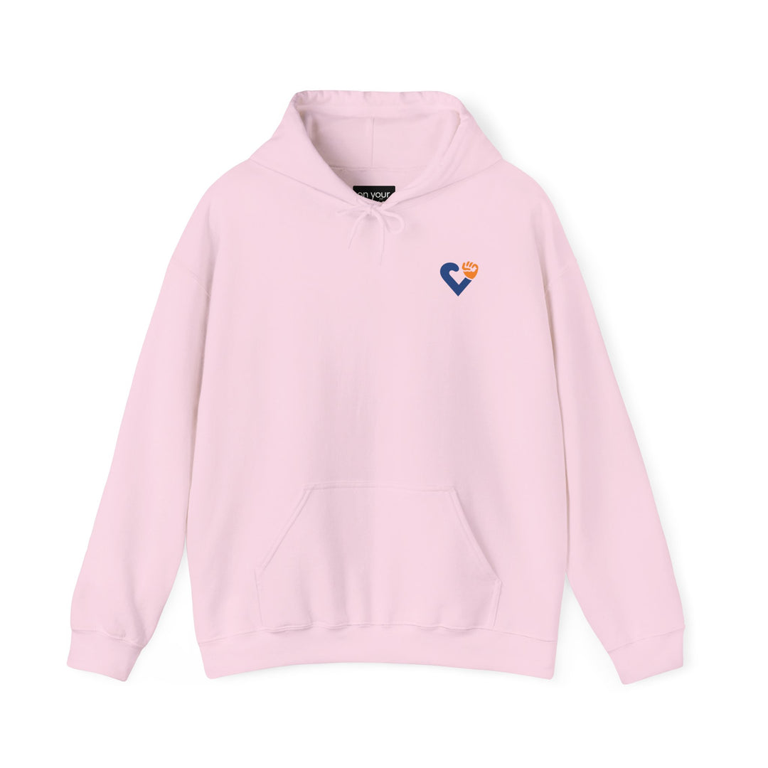 I AM LOVED Hoodie Jacket, Positive Affirmation and Self-Love Comfort
