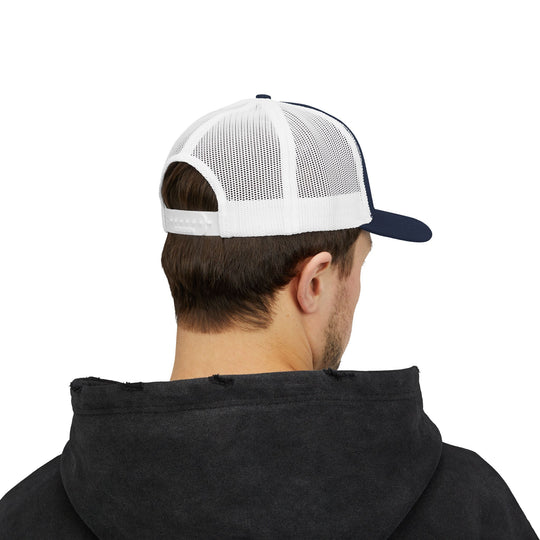 Black Flag - Wear What Matters Snapback Trucker Cap | Outdoor Adventure Hat, Gift for Nature Lovers, Casual Style, Everyday Wear, Camping Accessory