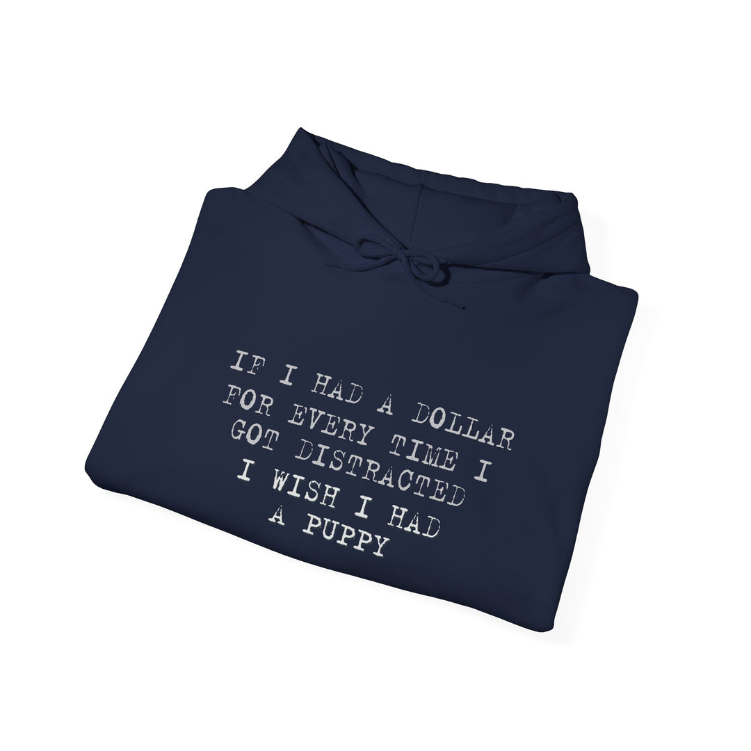 Distracted Dollar Hoodie, ADHD Humor Relatable Sweatshirt