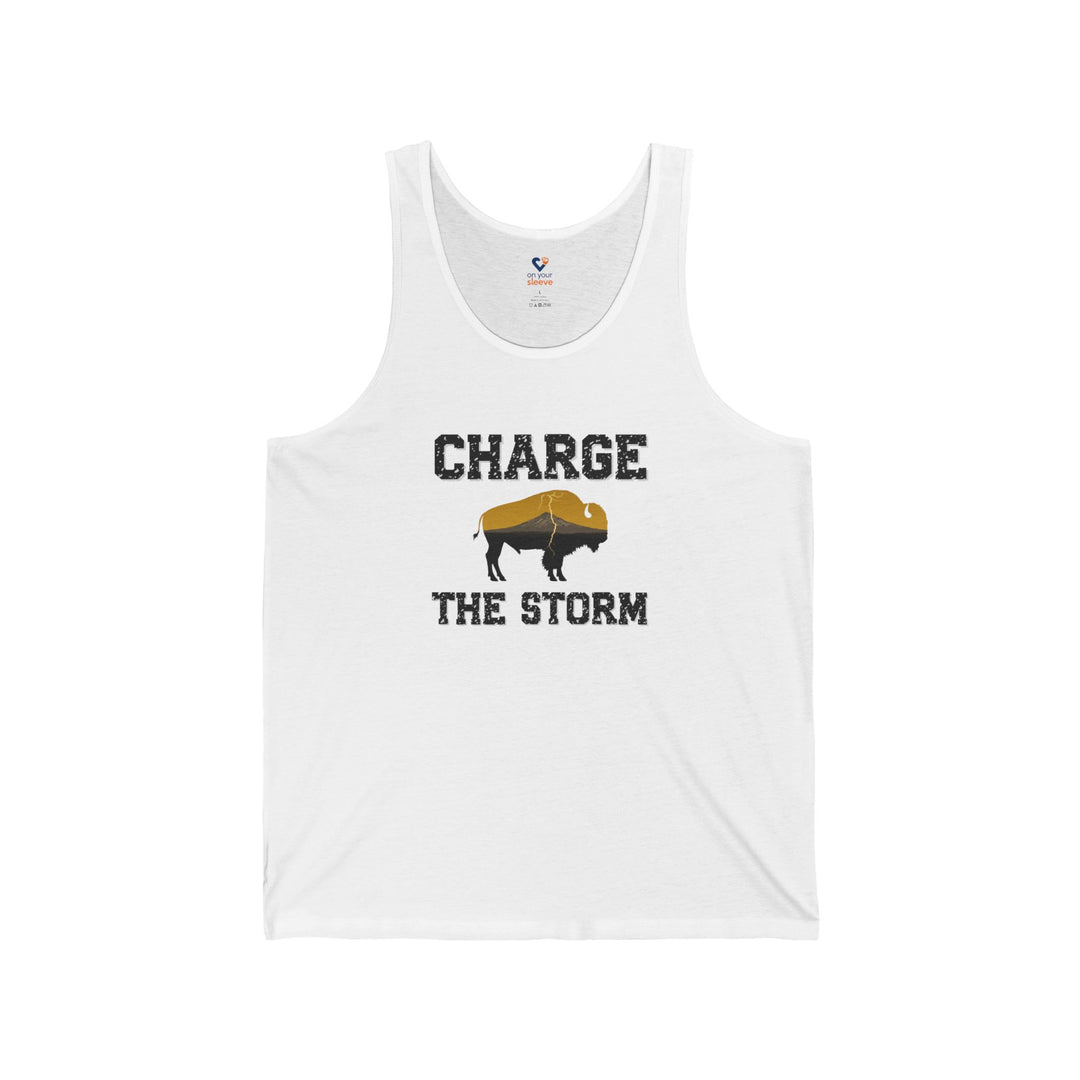 Charge The Storm, Mental Health Awareness Unisex Tank Top