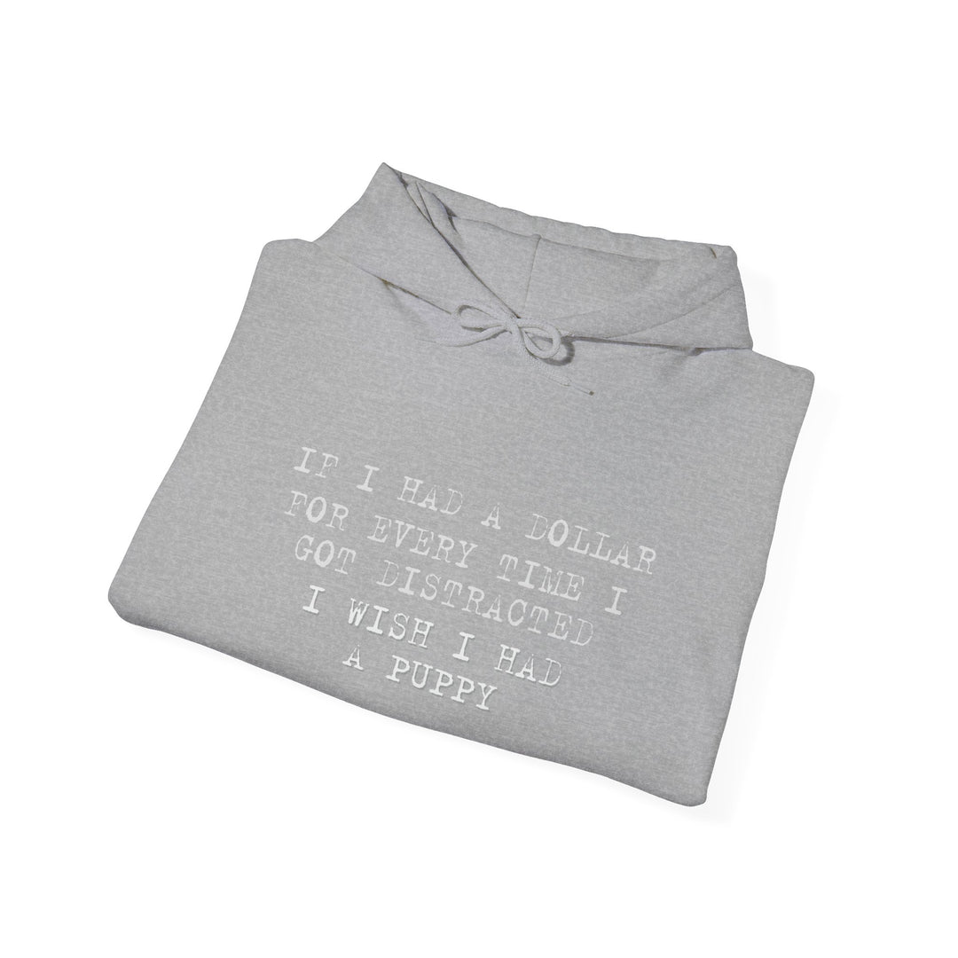 Distracted Dollar Hoodie, ADHD Humor Relatable Sweatshirt