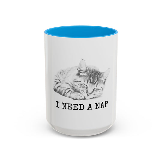 I Need a Nap – Cat Edition – ORCA Coatings Ceramic Mug
