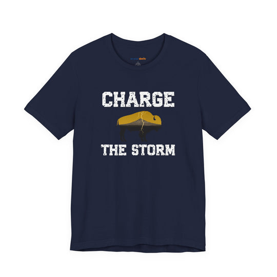 Charge The Storm T-shirt - a powerful reminder to lead with empathy and strength.