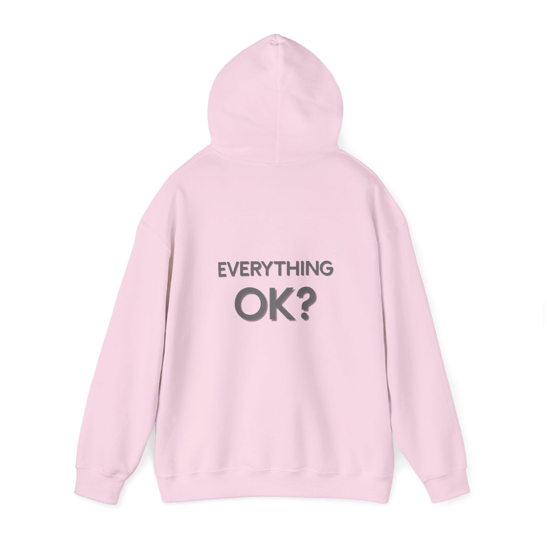 Everything Ok Hoodie, Simple Positive Statement Jacket
