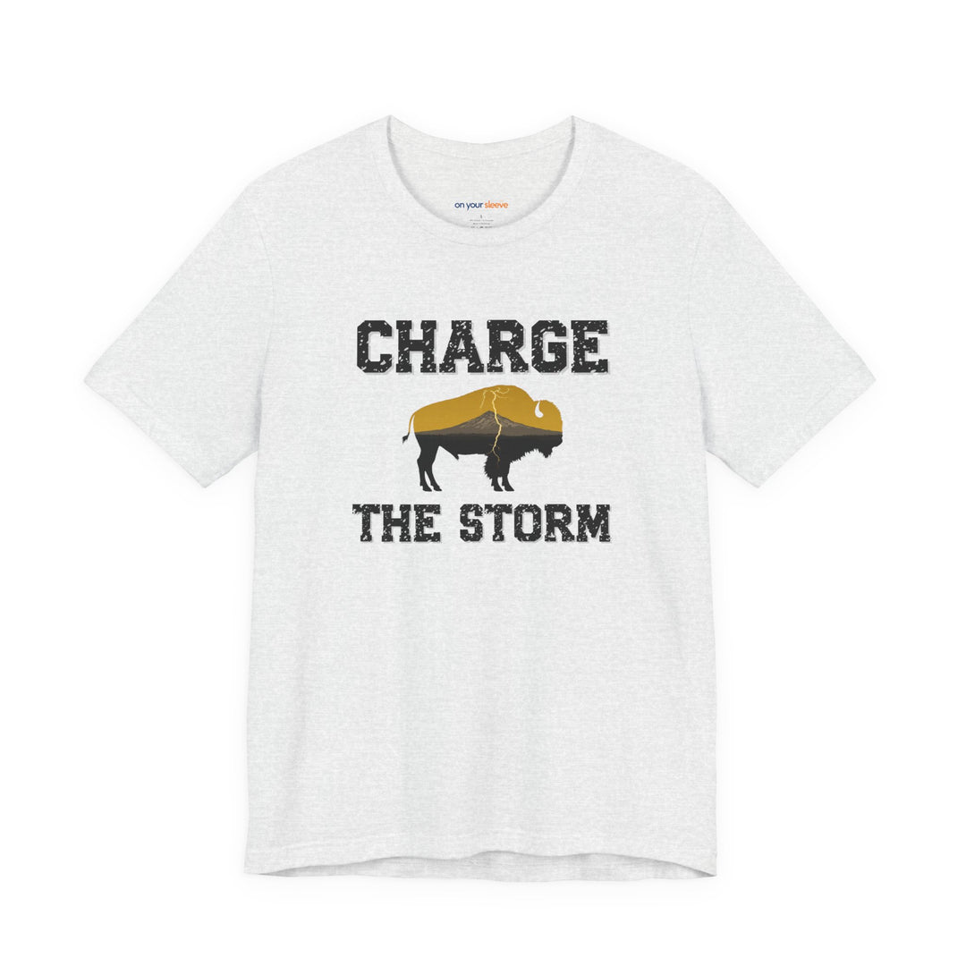 Charge The Storm T-shirt - a powerful reminder to lead with empathy and strength.