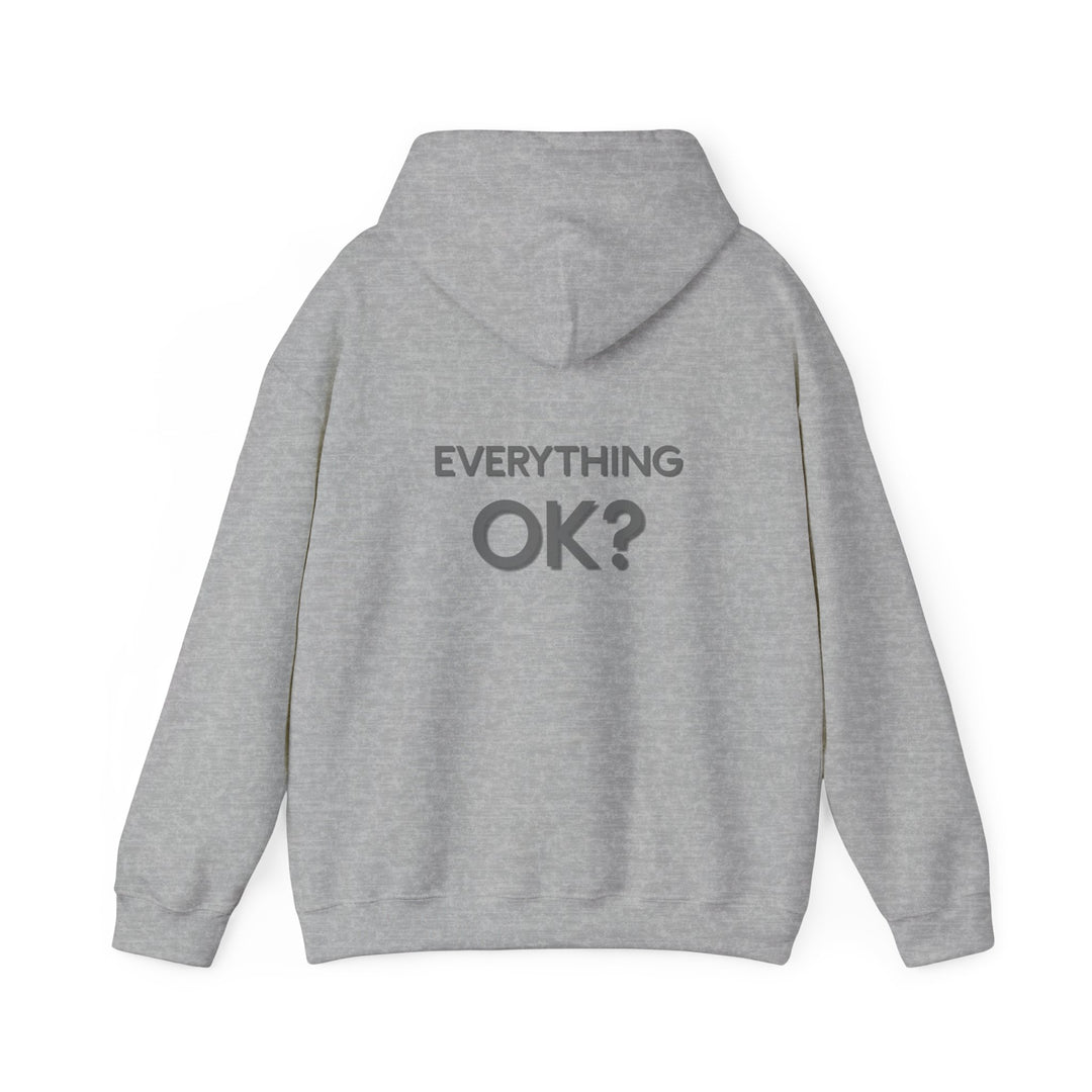 Everything Ok Hoodie, Simple Positive Statement Jacket