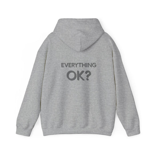Everything Ok Hoodie, Simple Positive Statement Jacket
