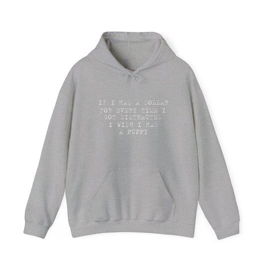 Distracted Dollar Hoodie, ADHD Humor Relatable Sweatshirt