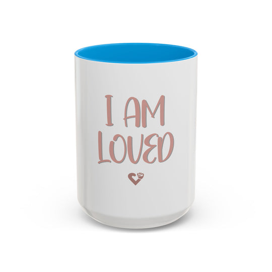 I AM LOVED – ORCA Coatings Ceramic Mug