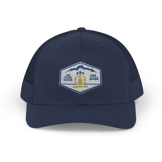 Be The Lighthouse - Trucker Hat - Leave Your Mark on Others | Snapback Trucker Cap | Outdoor Adventure Hat, Gift for Nature Lovers, Casual Style, Everyday Wear, Camping Accessory