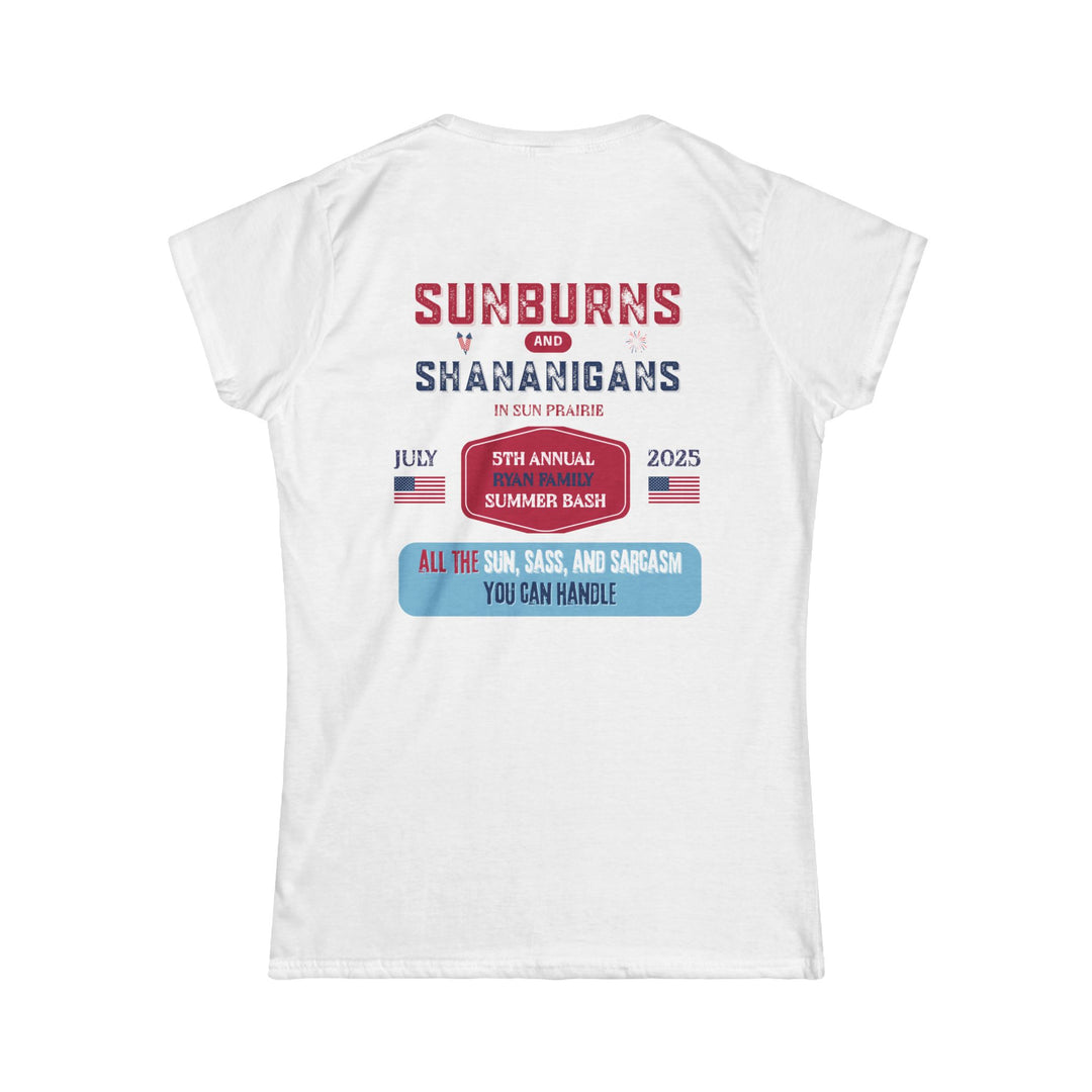 Ladies Ryan Family Summer Bash T-Shirt - July 2025
