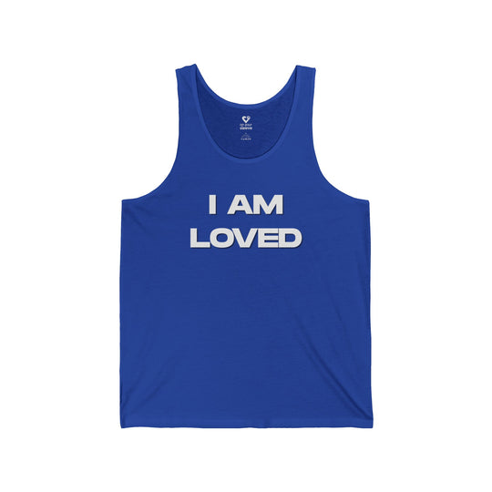 I AM LOVED - Mental Health Awareness Unisex Tank Top