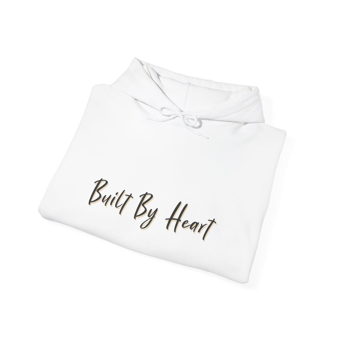 Built by Heart Hoodie Jacket with Unique Design Crafted with Love Outerwear