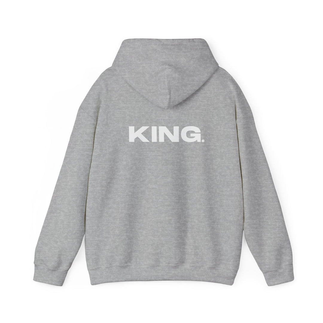 KING Hoodie, Self-Empowered Mental Health Royalty Apparel