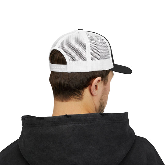 Charge The Storm - Face Your Fears Snapback Trucker Cap | Outdoor Adventure Hat, Gift for Nature Lovers, Casual Style, Everyday Wear, Camping Accessory