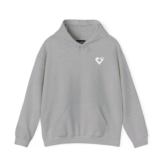 I AM LOVED Hoodie Jacket, Positive Affirmation and Self-Love Comfort