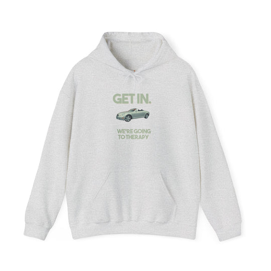 Hop in, We're Going to Therapy Hoodie, Normalize Therapy Sweatshirt