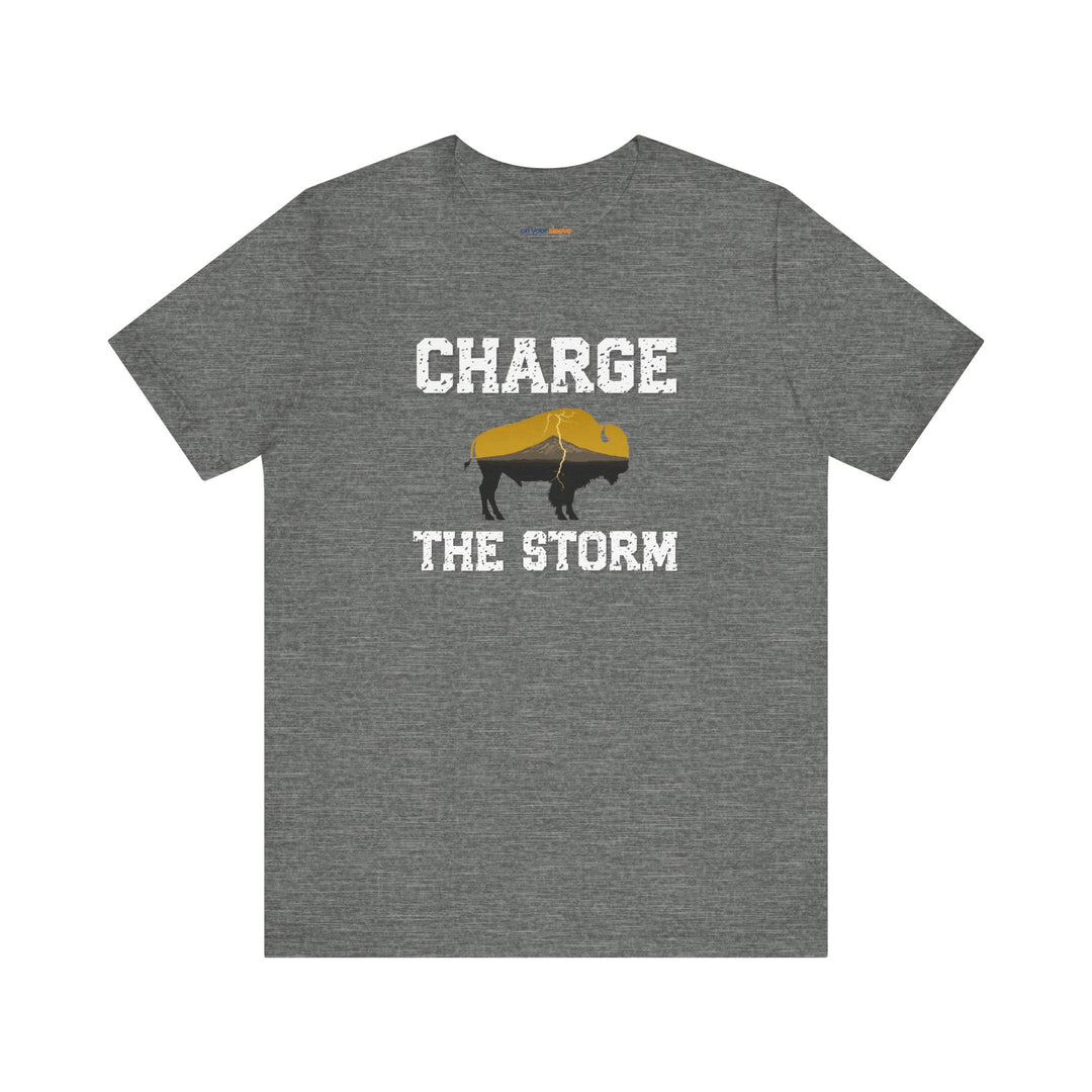 Charge The Storm T-shirt - a powerful reminder to lead with empathy and strength.