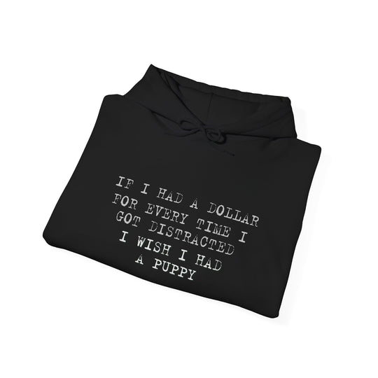 Distracted Dollar Hoodie, ADHD Humor Relatable Sweatshirt
