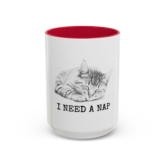 I Need a Nap – Cat Edition – ORCA Coatings Ceramic Mug