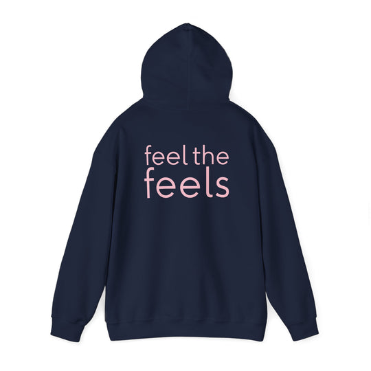 Feeling the Feels Comfort Hoodie Jacket, Soft Relaxed Fit Outerwear