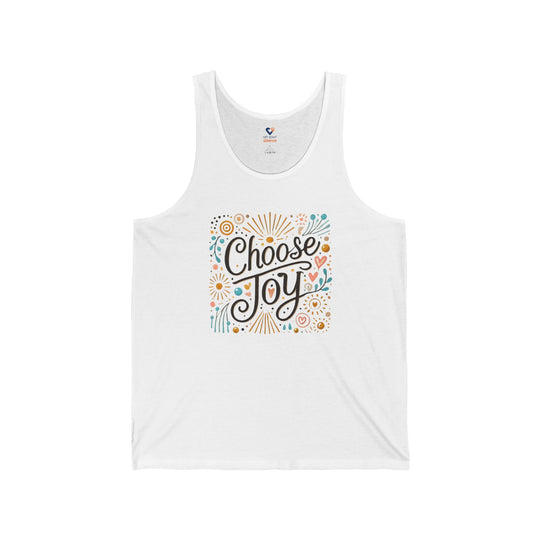 Choose Joy - Mental Health Awareness Unisex Tank Top
