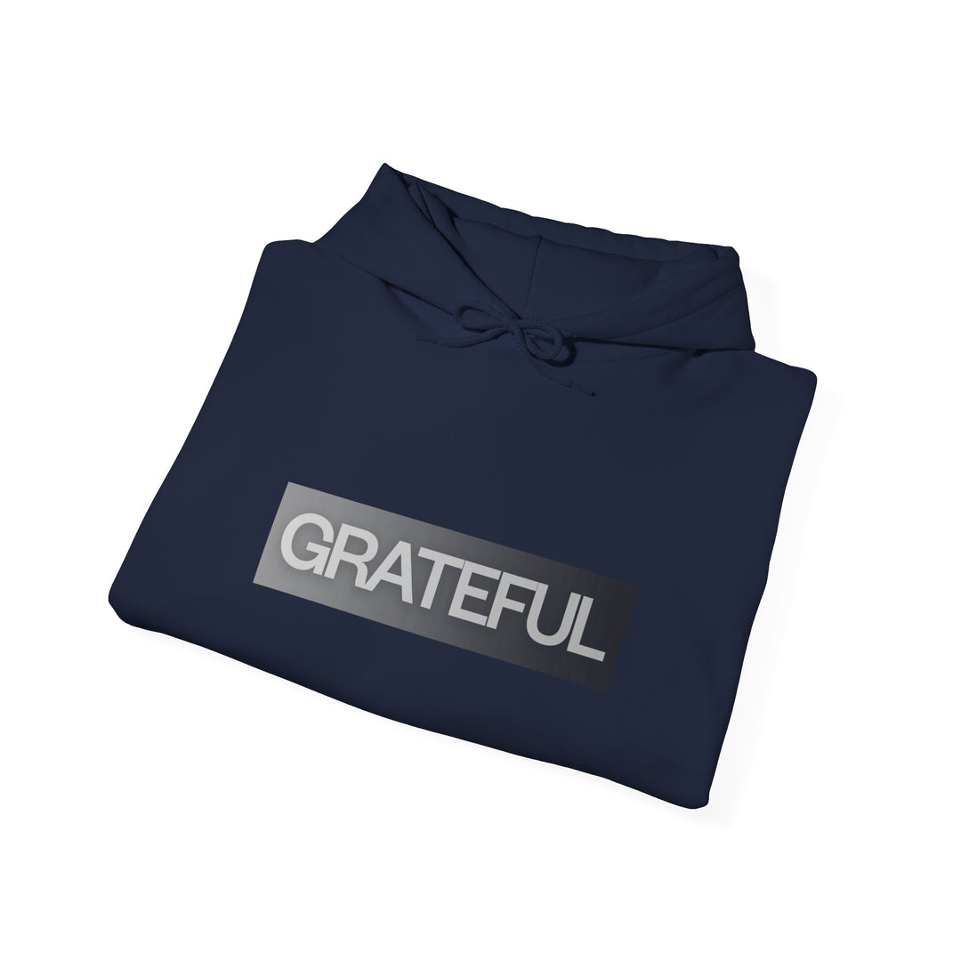 Grateful Heart Hoodie Jacket, Positive Affirmation Outerwear Gift