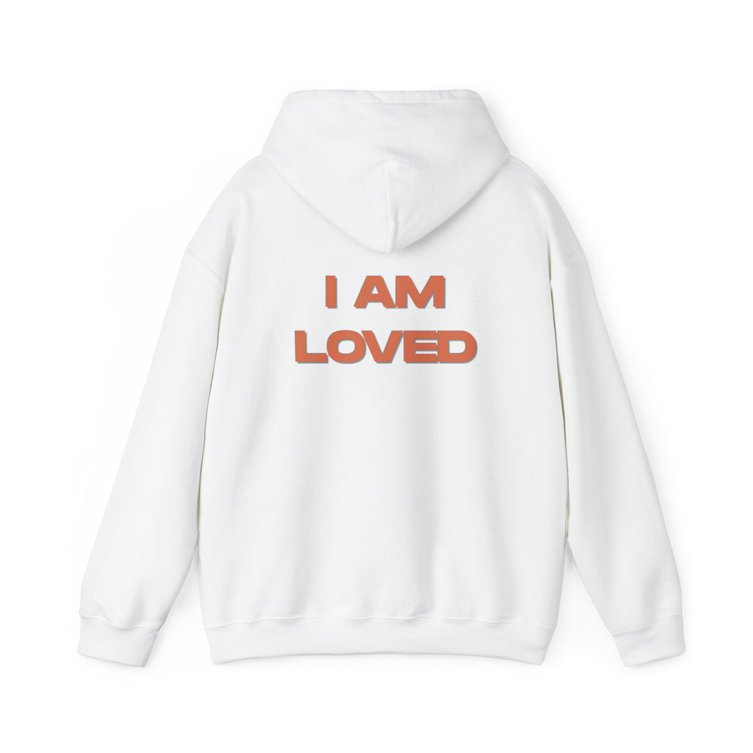 I AM LOVED Hoodie Jacket, Positive Affirmation and Self-Love Comfort