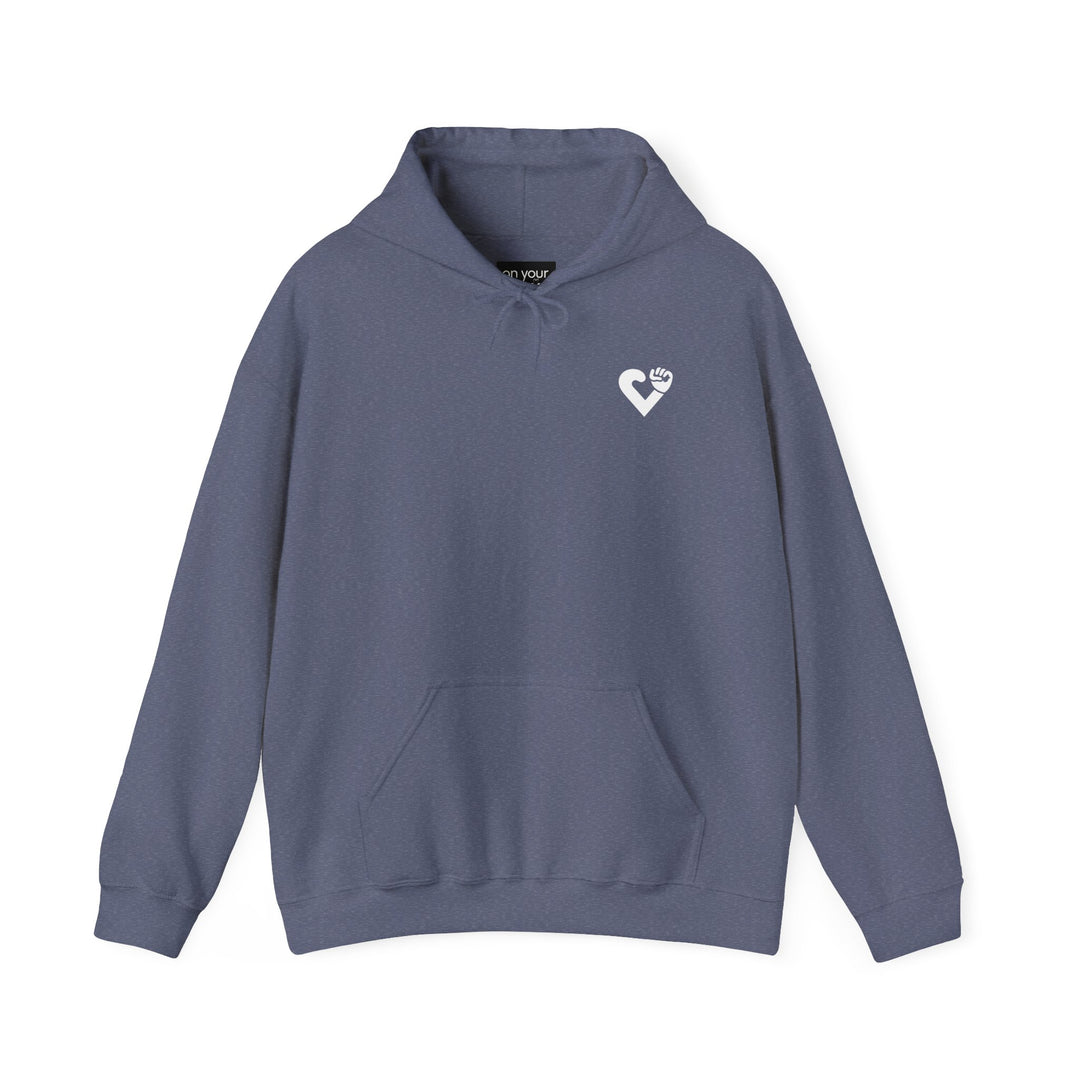 I AM LOVED Hoodie Jacket, Positive Affirmation and Self-Love Comfort