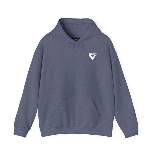 I AM LOVED Hoodie Jacket, Positive Affirmation and Self-Love Comfort