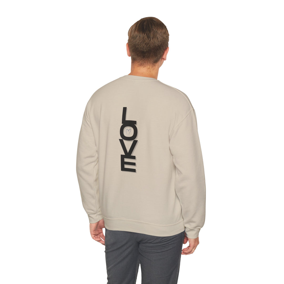 LOVE Crew Neck, Heartfelt Mental Health Awareness Sweatshirt