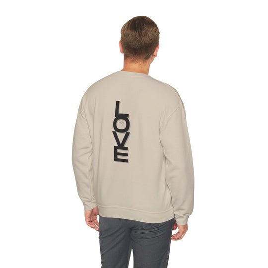 LOVE Crew Neck, Heartfelt Mental Health Awareness Sweatshirt