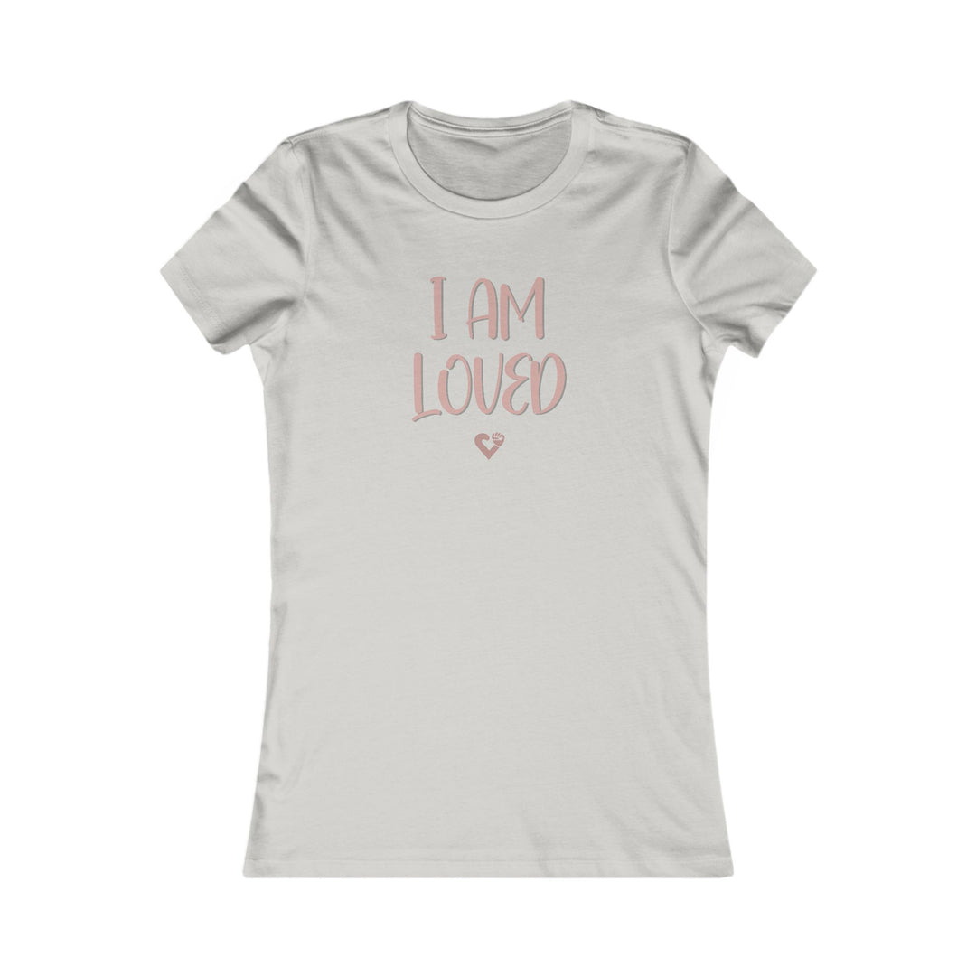 I AM LOVED, Self-Worth and Affirmation Tee for Women