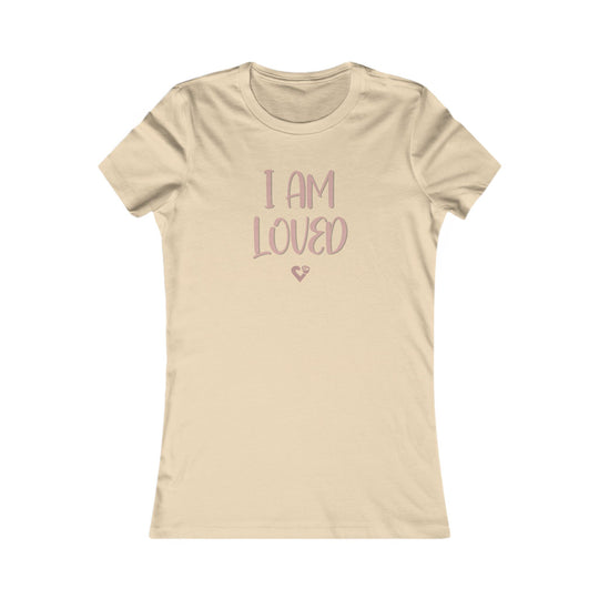 I AM LOVED, Self-Worth and Affirmation Tee for Women