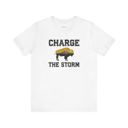 Charge The Storm T-shirt - a powerful reminder to lead with empathy and strength.