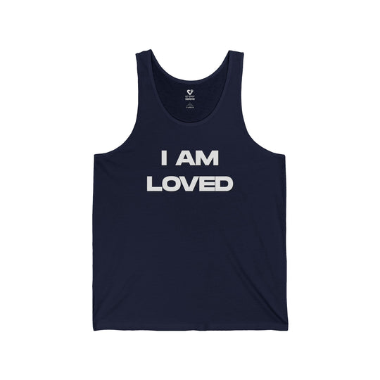 I AM LOVED - Mental Health Awareness Unisex Tank Top