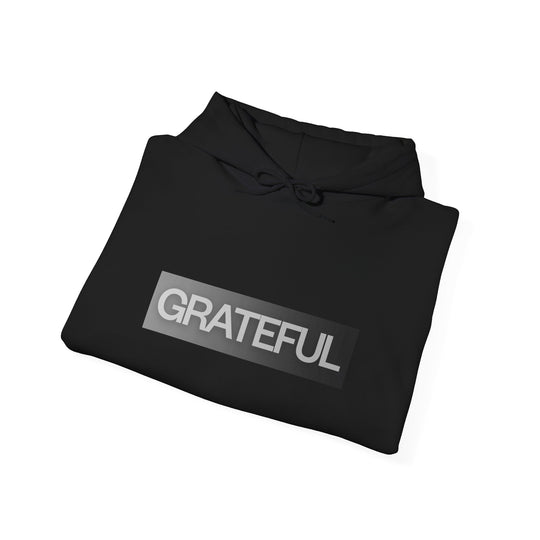 Grateful Heart Hoodie Jacket, Positive Affirmation Outerwear Gift