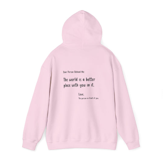Better Place With You Hoodie, Loving Message Jacket